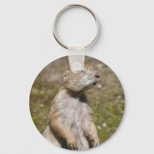 Zwartstaartprairiehond Natuurfoto Sleutelhanger
