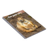 Zwartstaartprairiehond Notitieboek (Rechterzijde)