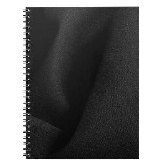 Zwartstofmateriaal Notitieboek (Voorkant)