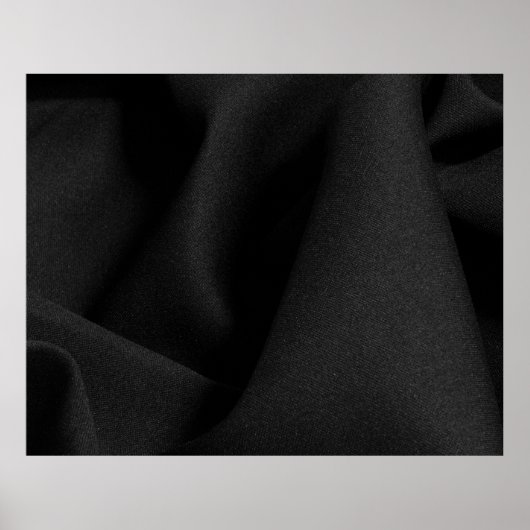 Zwartstofmateriaal Poster (Voorkant)