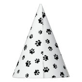 Zwartverfprinters Feesthoedjes (Achterkant)