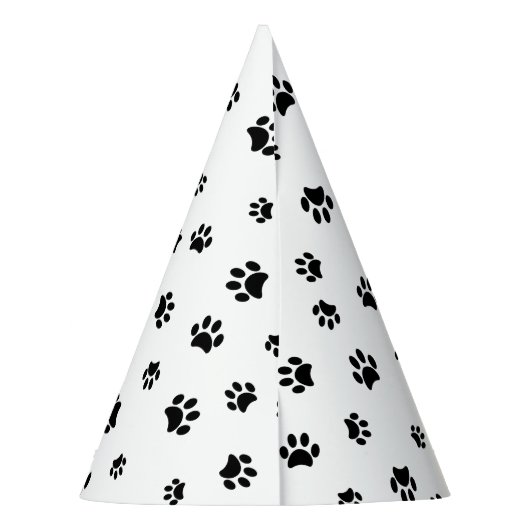 Zwartverfprinters Feesthoedjes (Achterkant)