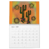 ZWARTWIT KUNSTKALENDER KALENDER (Mar 2027)