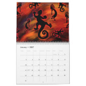 ZWARTWIT KUNSTKALENDER KALENDER (Jan 2027)