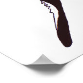 Zwartwitafdrukken Poster (Hoek)