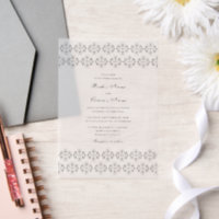  zwartwitkalligrafie Damask Wedding