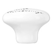 Zwartwitkapje Thunder_Cove Keramische Knop (Zijkant)