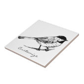 Zwartwitkapje Thunder_Cove Tegeltje (Zijkant)