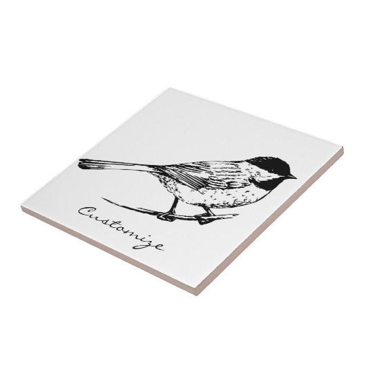 Zwartwitkapje Thunder_Cove Tegeltje (Zijkant)