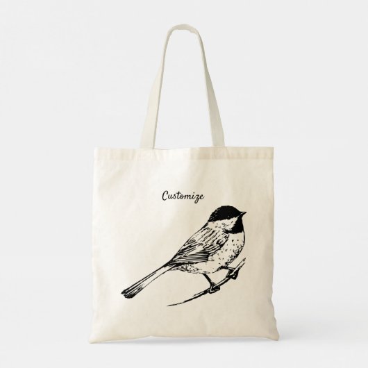 Zwartwitkapje Thunder_Cove Tote Bag (Achterkant)