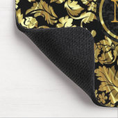  zwartwitmaskers en metalen gouddampen muismat (Hoek)