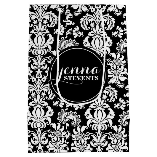  zwartwitmaskers medium cadeauzakje (Achterkant)