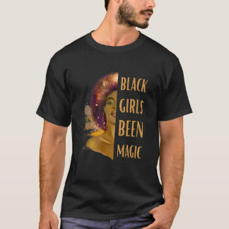 Zwartwitmeisjes: Magic Black History Maand African T-shirt