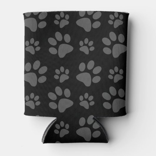 Zwartwitpafdruk Blikjeskoeler (Voorkant)