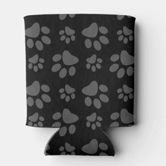 Zwartwitpafdruk Blikjeskoeler (Achterkant)