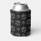Zwartwitpafdruk Blikjeskoeler (Blikje Achterkant)