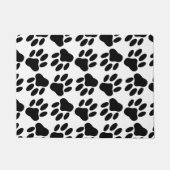 Zwartwitschilderafdrukken overal deurmat (Voorkant)