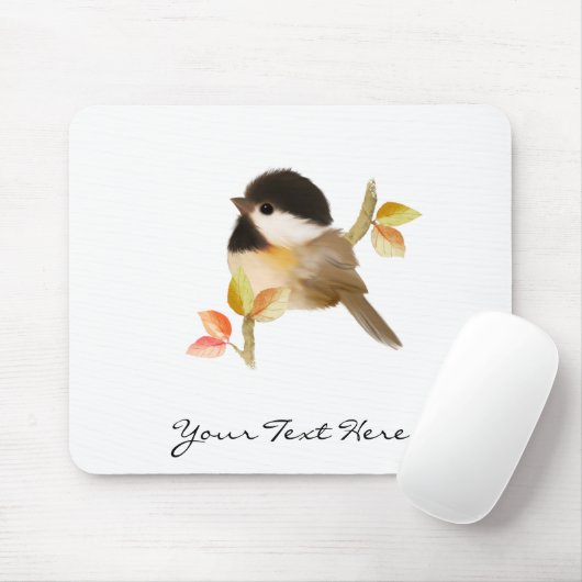 Zwartwittevogel Muismat (Met muis)