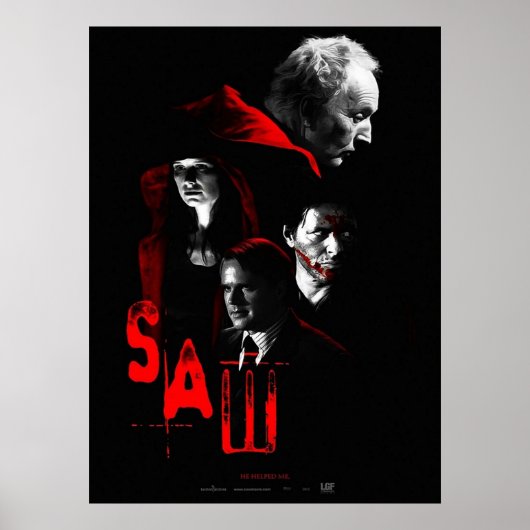 Zwartzagen Poster (Voorkant)