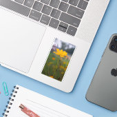 Zwavel Cosmos 05 Sticker (Laptop met iPhone)