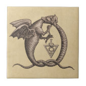 Zwavel en kwik tegeltje (Voorkant)