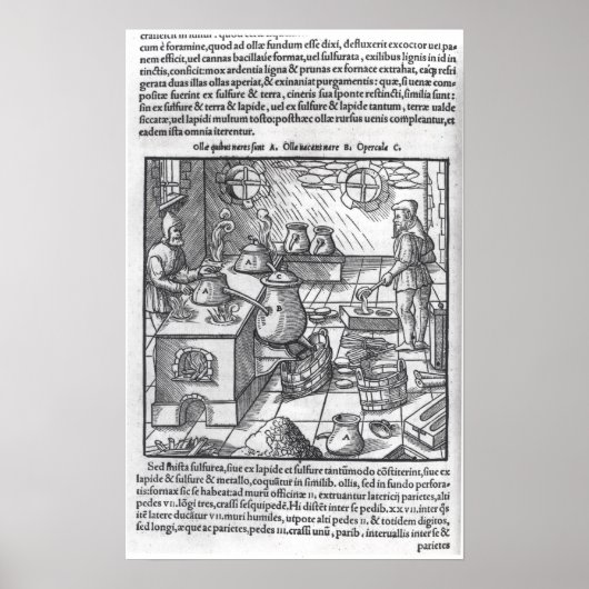 Zwavel gebruiken poster (Voorkant)