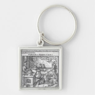 Zwavel gebruiken sleutelhanger