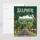 Zwavel USA Briefkaart (Voorkant / Achterkant)