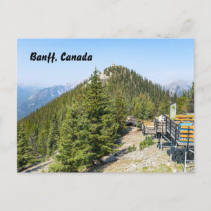 Zwavelberg in Banff Feestdagenkaart