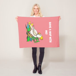 Zwavelcockatoeage Fleece Deken