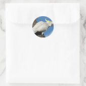 Zwavelcockatoen Ronde Sticker (Tas)