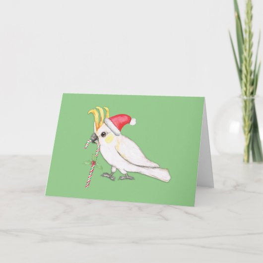 Zwavelcocktails met kerstmis feestdagen kaart (Voorkant)