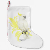 ZwavelCrested Cockatau Kleine Kerstsok (Voorkant)