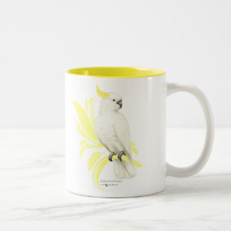 ZwavelCrested Cockatau Tweekleurige Koffiemok