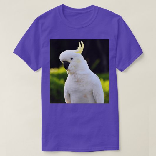 ZwavelCrested Cockattografie T-shirt (Design voorkant)