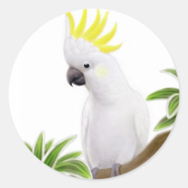 Zwavelkuifkaketoe Sticker