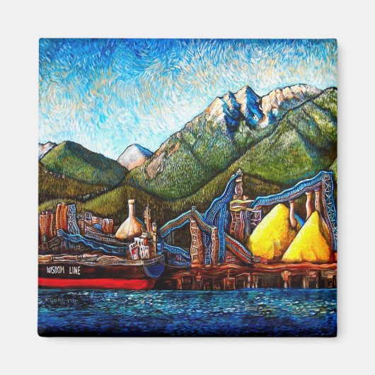 zwavelstapels magneet (Voorkant)