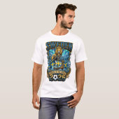 Zweden 2026 Fan T-Shirt (Voorkant volledig)