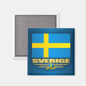 Zweden 2 magneet (Voorkant / Achterkant)