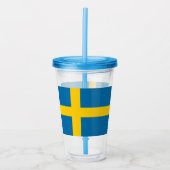 Zweden Acryl Drinkbeker (Voorkant)