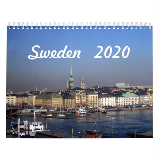 Zweden - Agenda 2020 Kalender (Hoes)