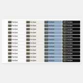 Zweden Art Deco Vlag Custom Waterdichte Naamlabel Labels (Vel)