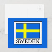 Zweden Briefkaart (Voorkant / Achterkant)