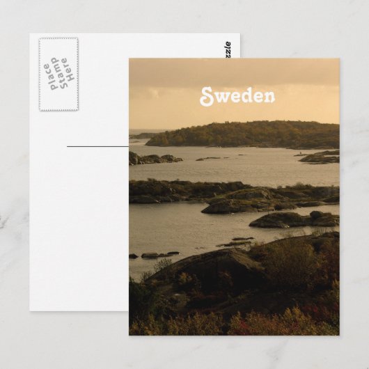 Zweden Briefkaart (Voorkant / Achterkant)