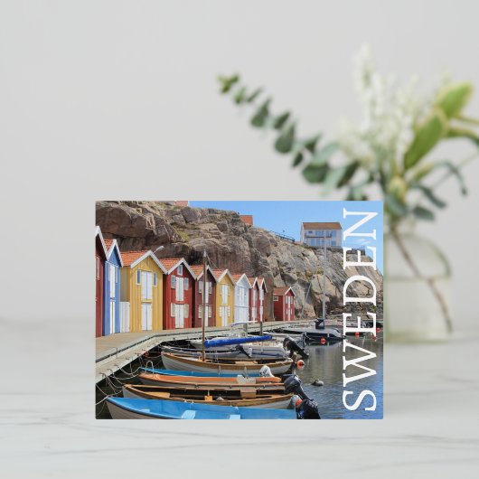 Zweden briefkaart (Staand Voorkant)