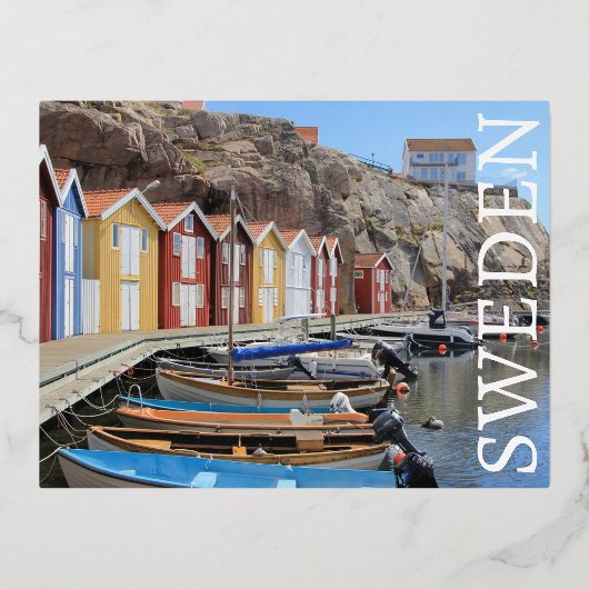 Zweden briefkaart (Voorkant)