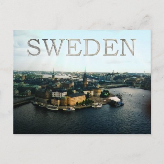 Zweden Briefkaart (Voorkant)