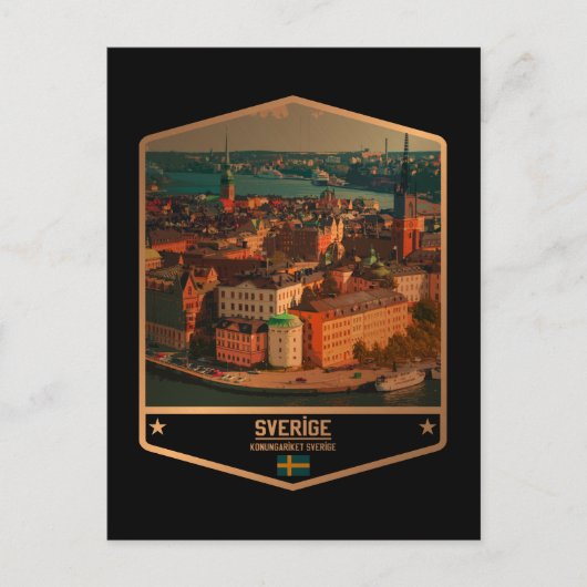Zweden Briefkaart (Voorkant)
