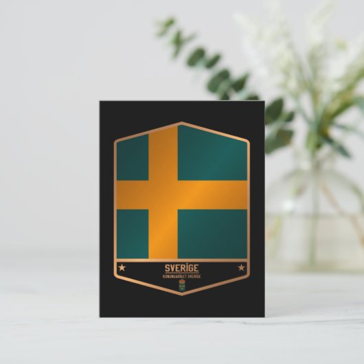 Zweden Briefkaart (Staand voorkant)