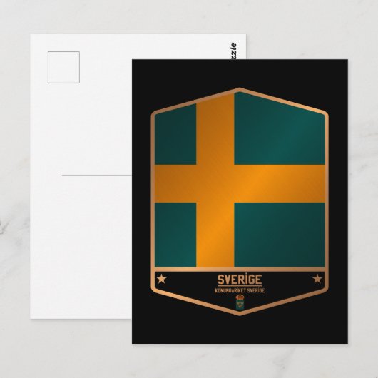 Zweden Briefkaart (Voorkant / Achterkant)